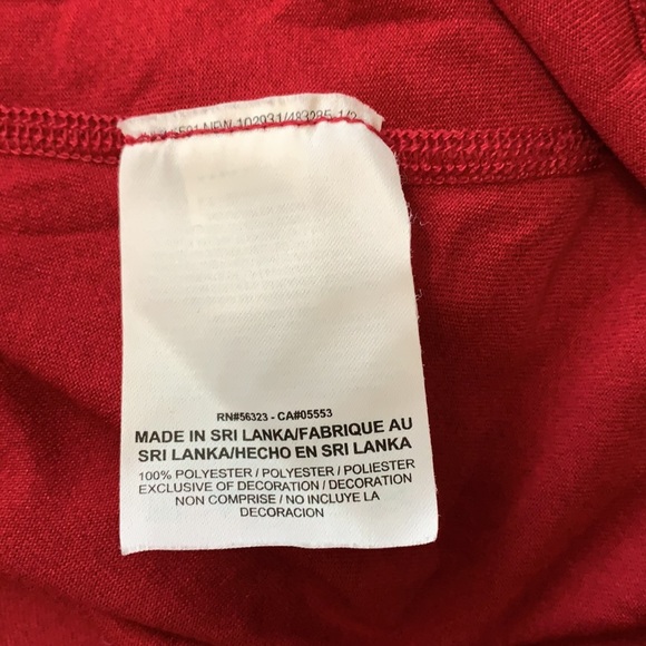 🔥 Nike Dri-Fit Red Tank Top - Picture 4 of 4
